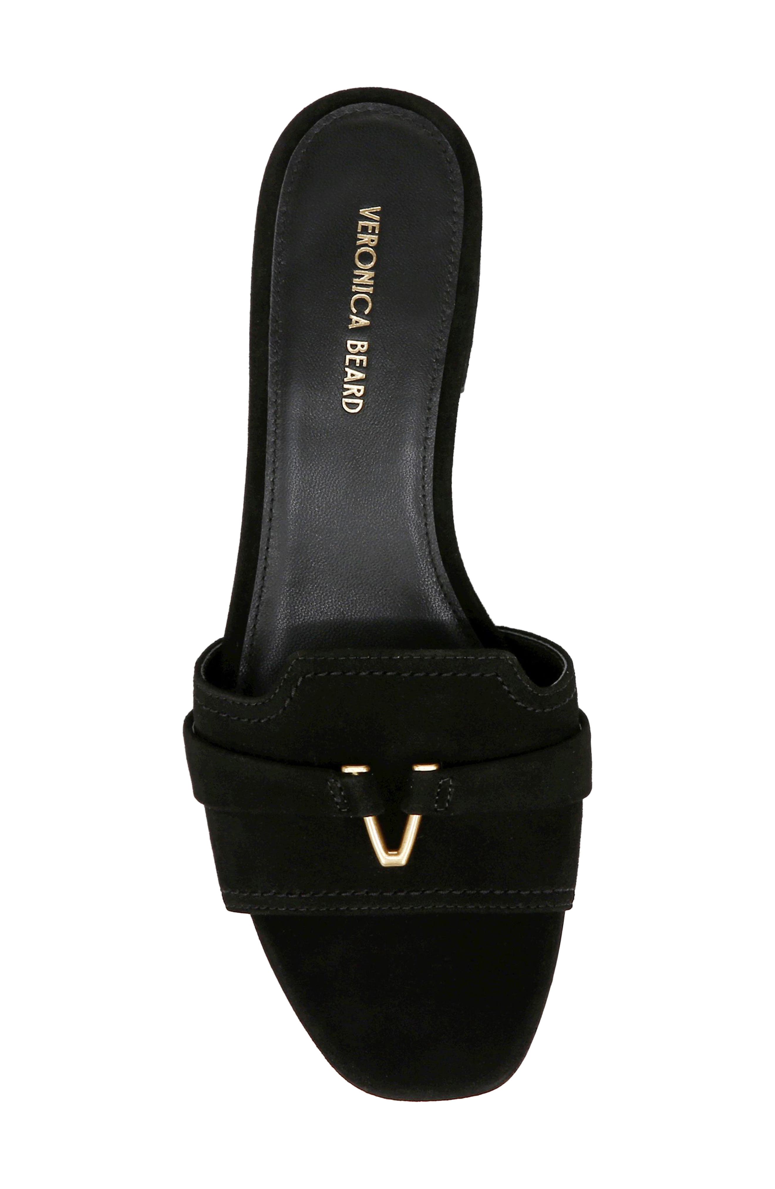 Veronica Beard Annette Slide Sandal, Alternate, color, Black