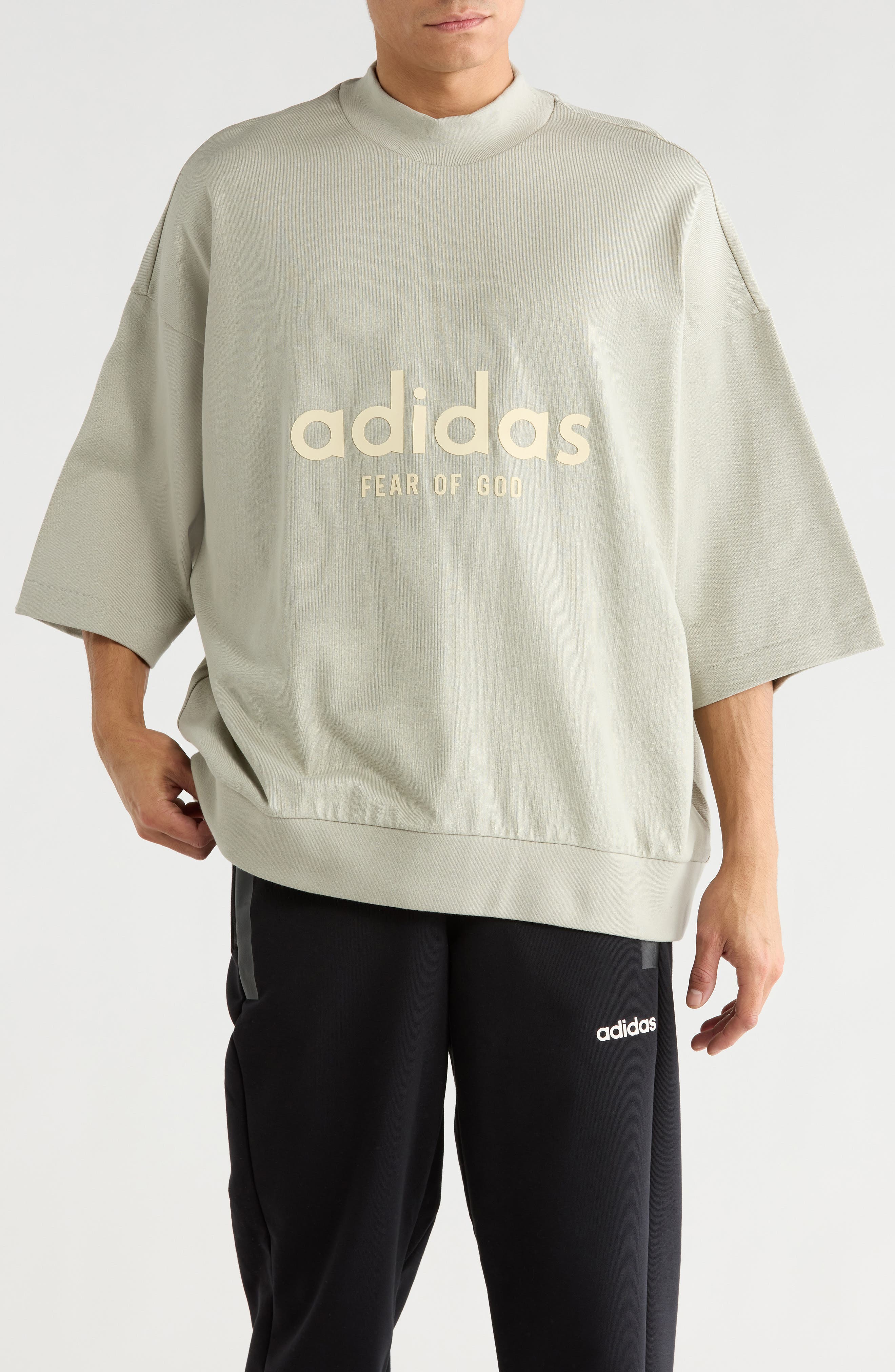 adidas x Fear of God Athletics Three-Quarter Sleeve Graphic T-Shirt