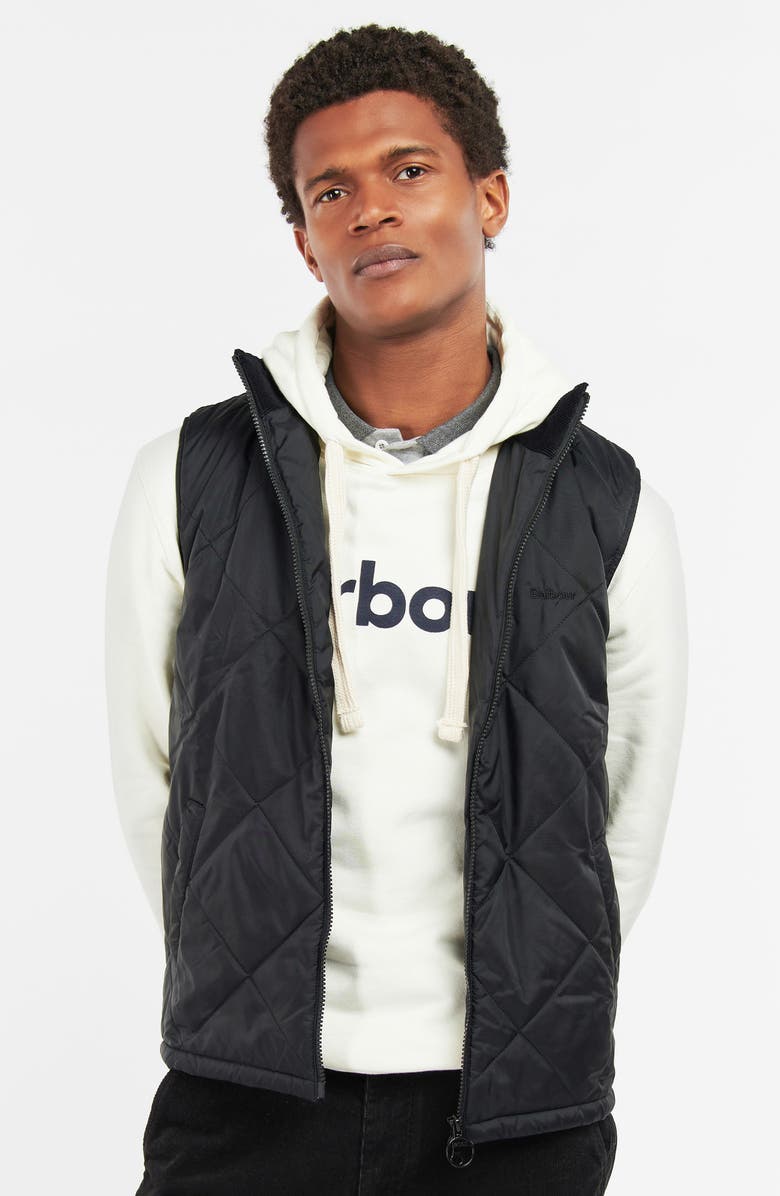 Barbour Finnar Quilted Nylon Vest, Alternate, color, 