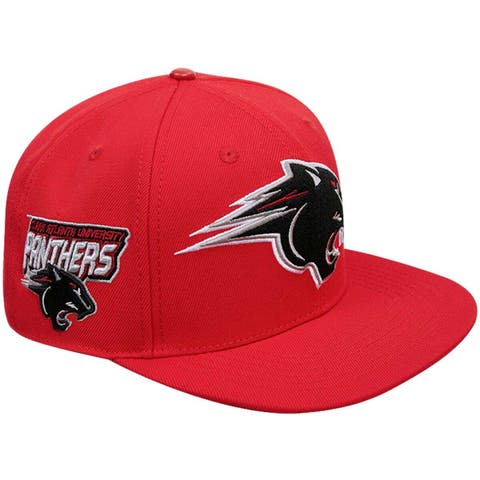 Men's Pro Standard  Red Clark Atlanta University Panthers Evergreen Mascot Snapback Hat