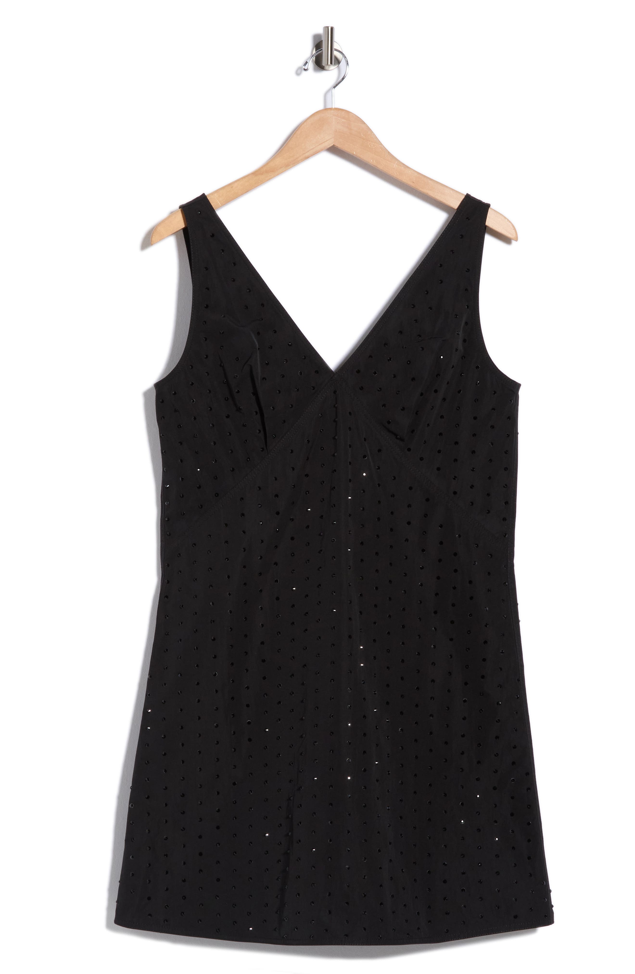 Crystal V-Neck Dress