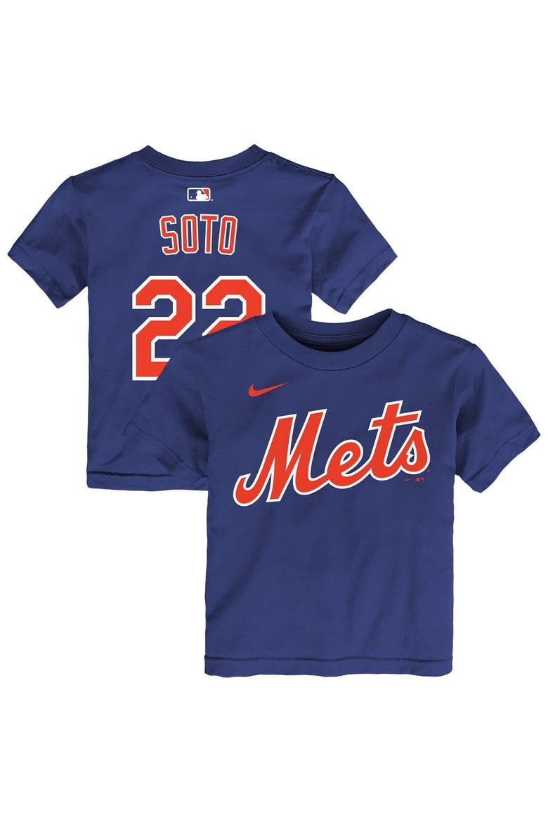 Toddler Juan Soto Royal New York Mets Name & Number T-Shirt, Main, color, Royal