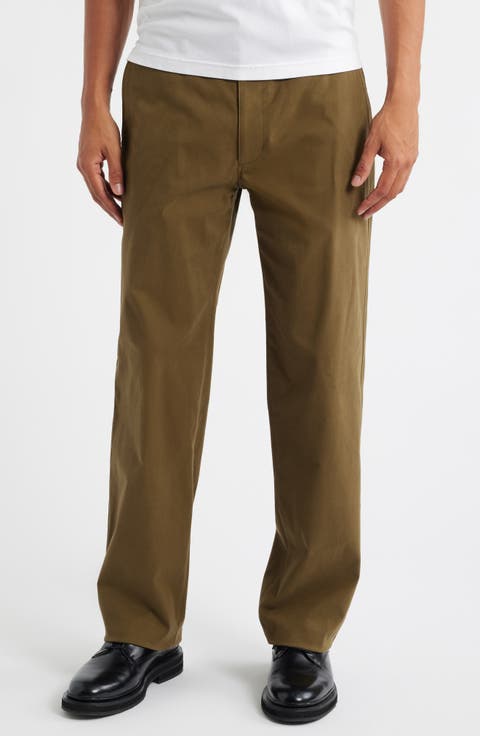 Brushed Stretch Cotton Chinos