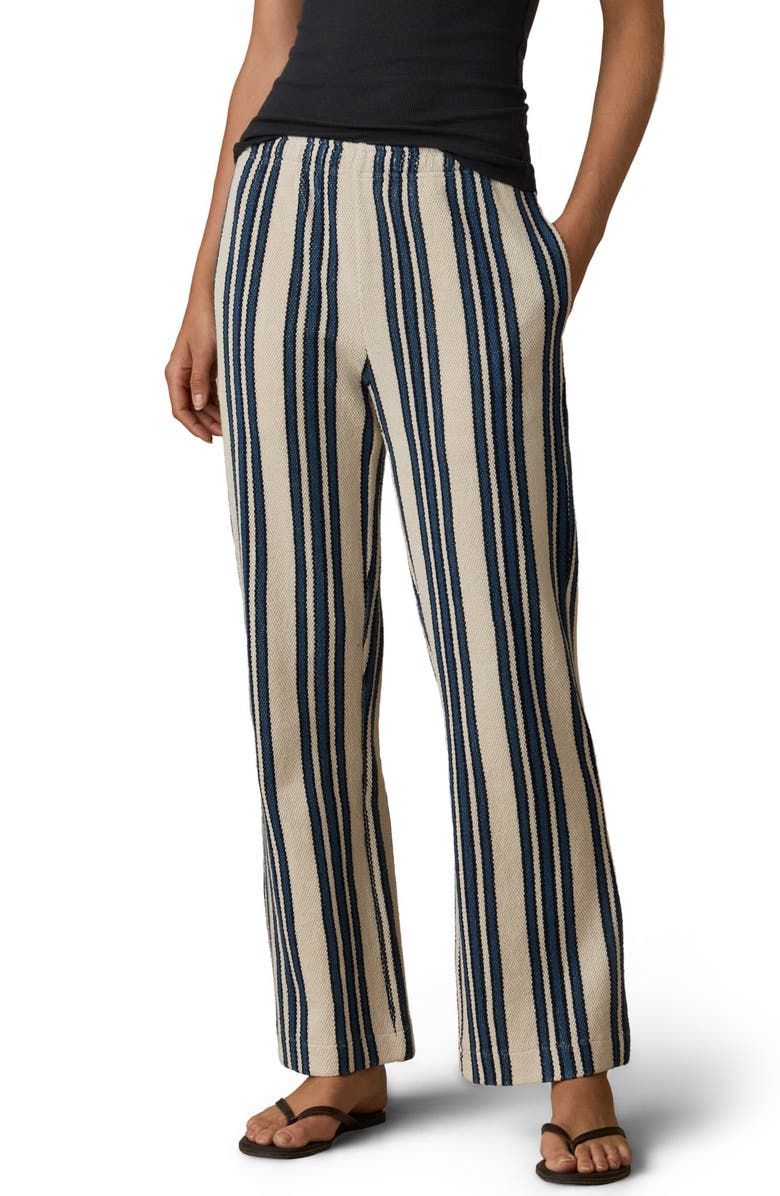 Faherty Baja Stripe Straight Leg Pants, Alternate, color, 