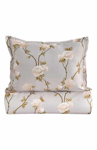 MELANGE HOME Rose 400 Thread Count Cotton Duvet Set