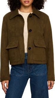 Sanctuary Avid Faux Suede Jacket