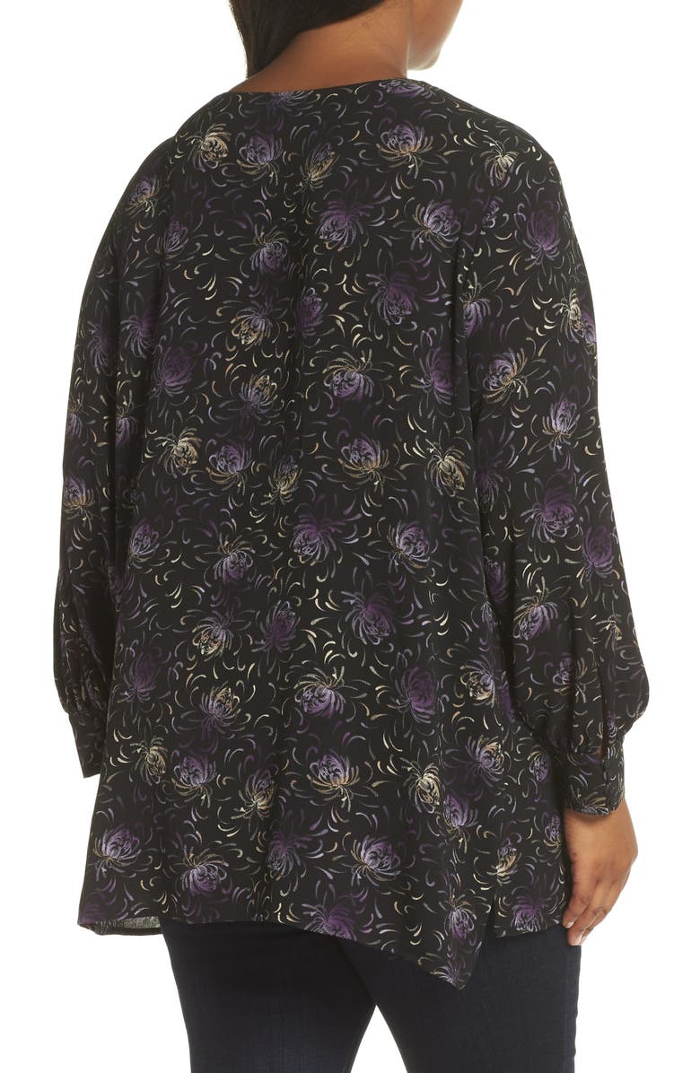 Sejour V-Neck Tunic Top, Alternate, color, 