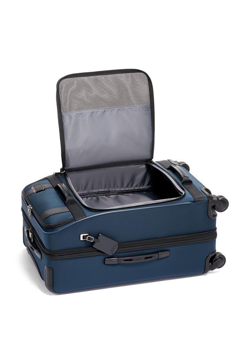 Merge 26-Inch Front Lid Recycled Dual Access 4-Wheel Packing Case, Alternate, color, NAVY