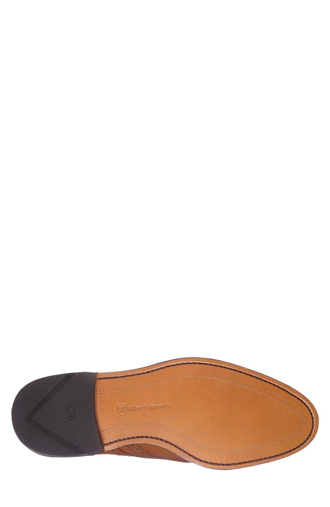 'Madison Park' Wingtip, Alternate, color, WALNUT LEATHER