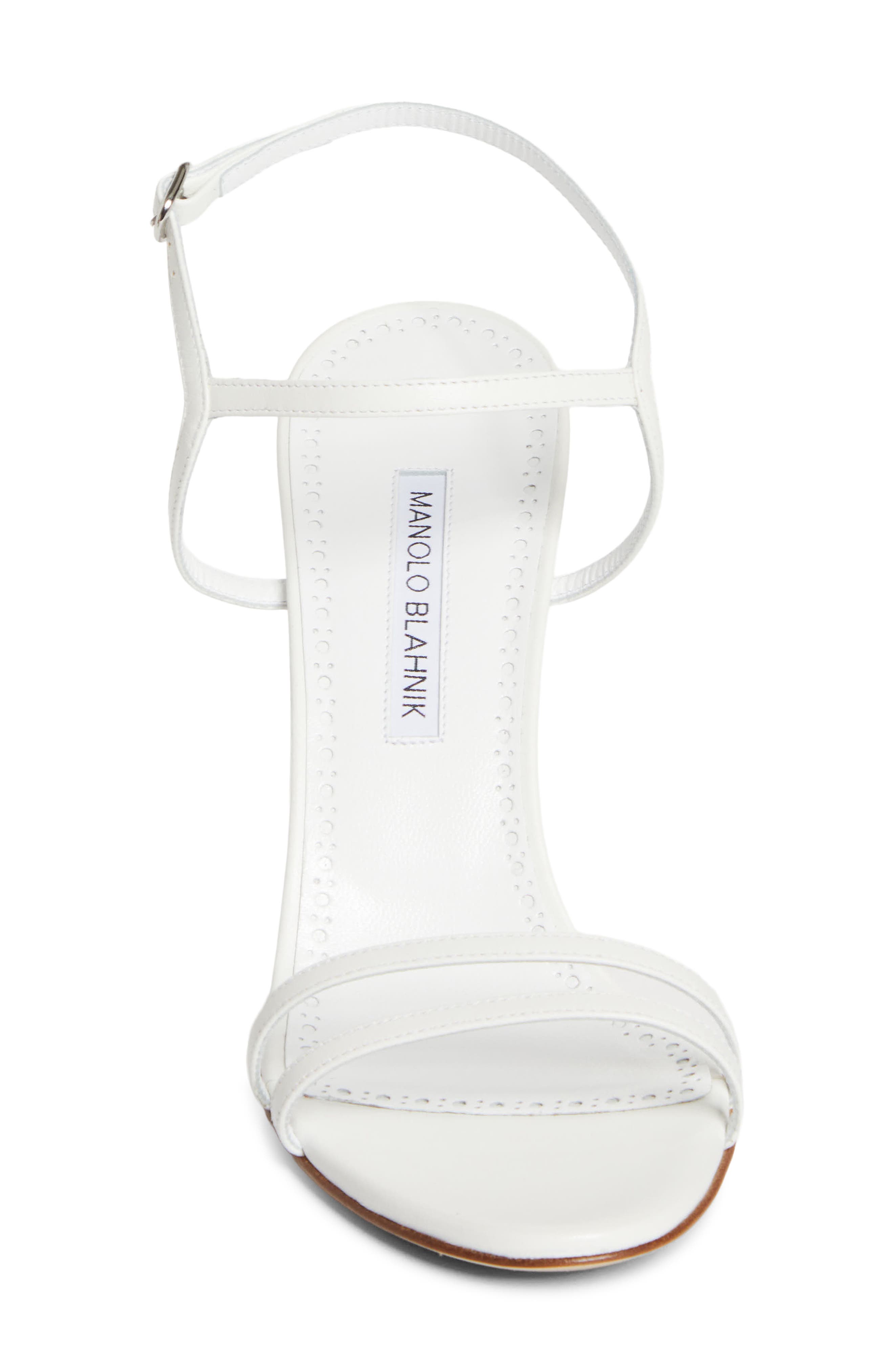 Manolo Blahnik Ciagapla Sandal, Alternate, color, Whit1012