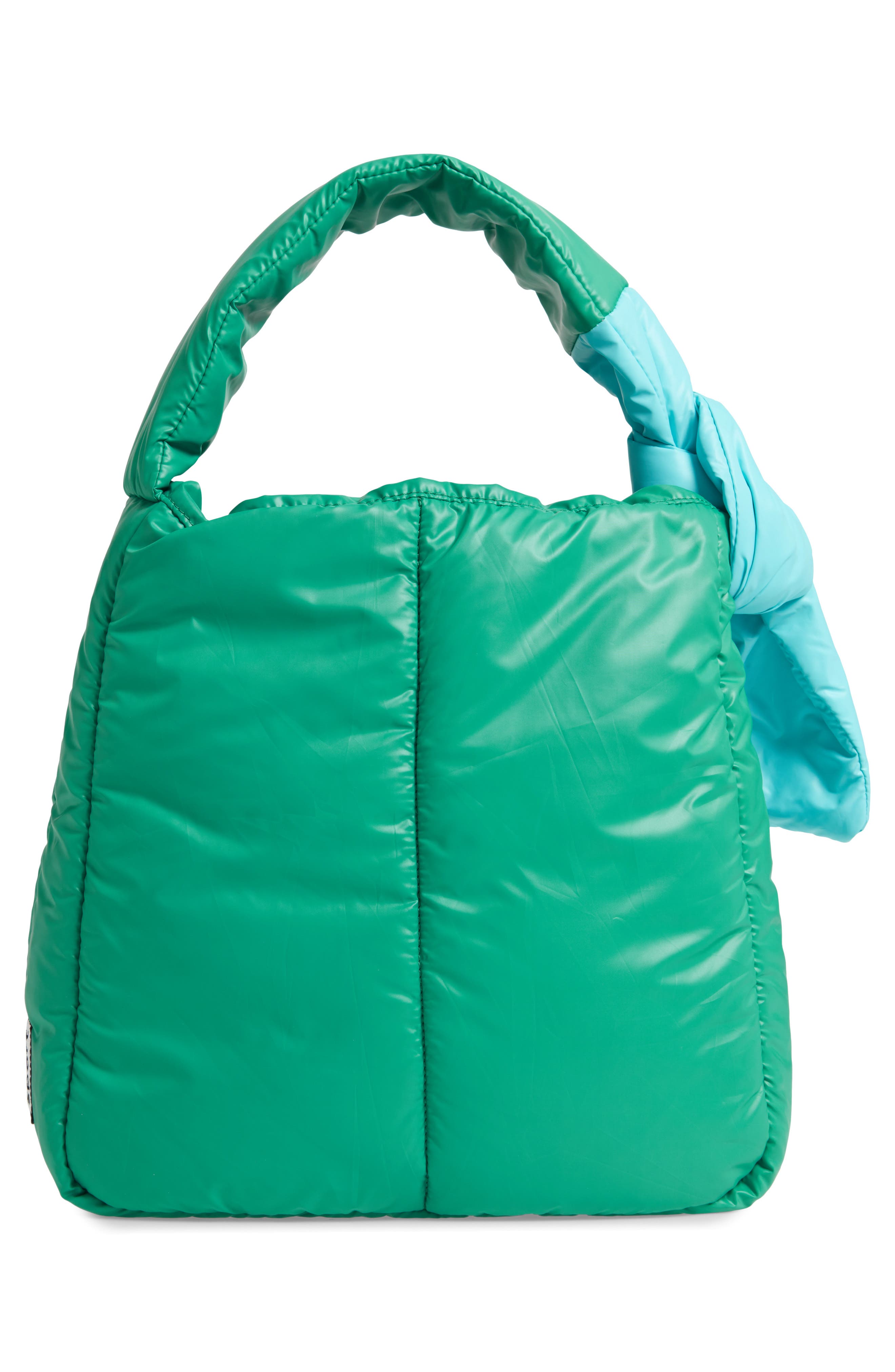 Fractus Water Resistant Nylon Tote, Alternate, color, TEAL