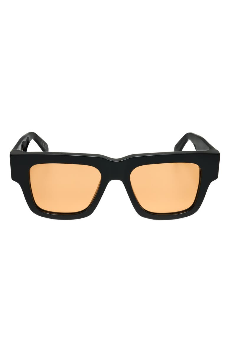SUPER by RETROSUPERFUTURE<sup>®</sup> 50mm Square Sunglasses, Main, color, Black