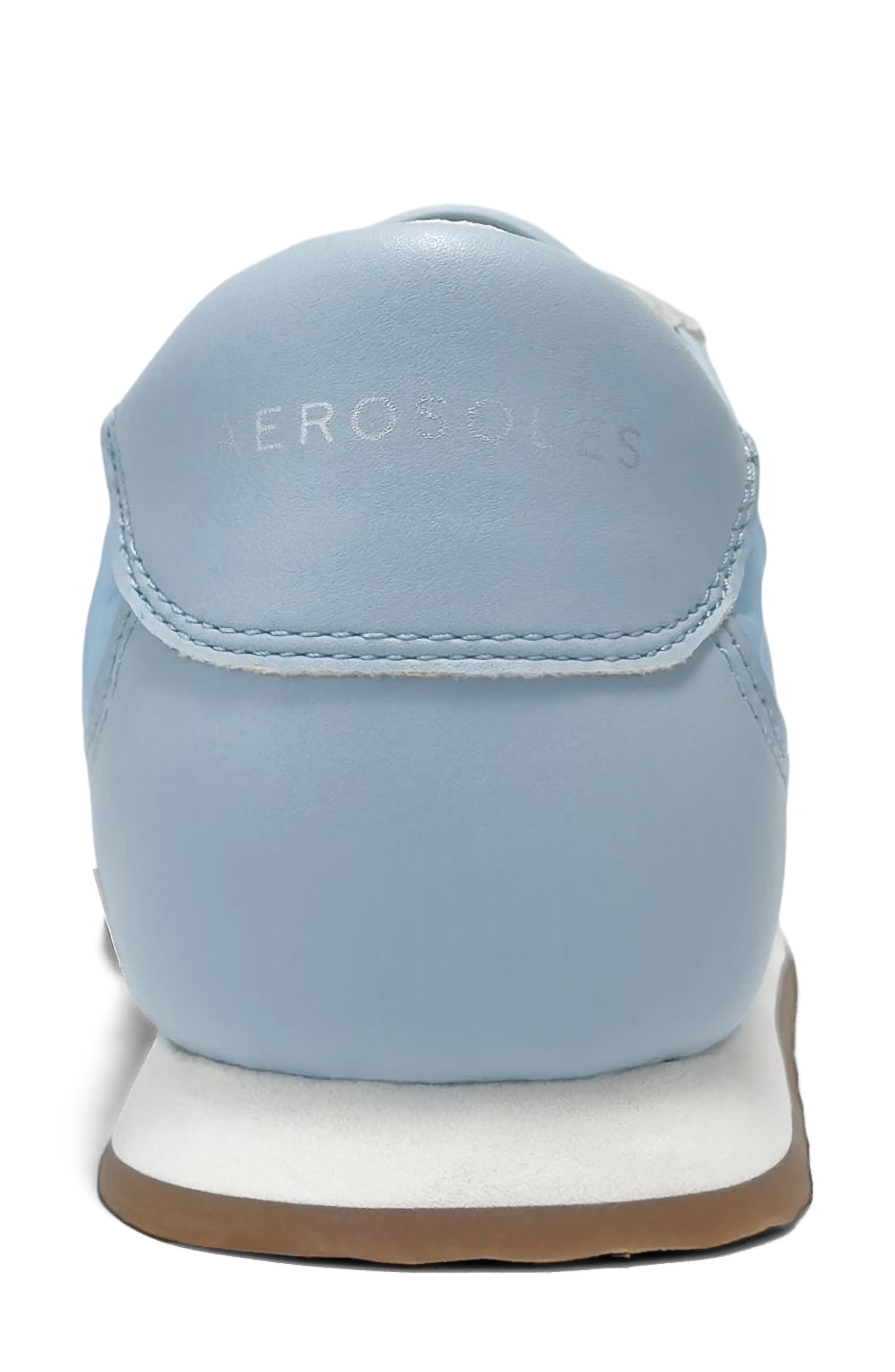 Jeanine Sneaker, Alternate, color, PALE BLUE