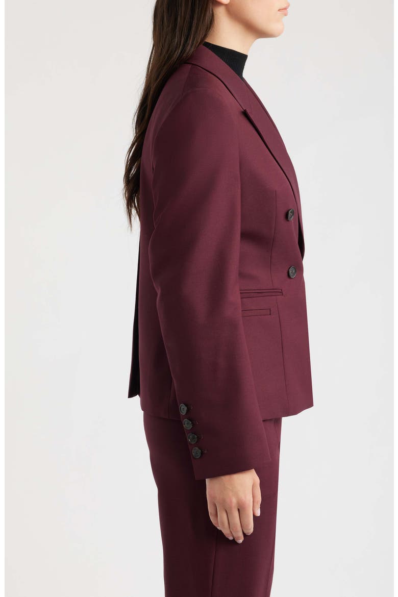 Jiamia Wool Blend Double Breasted Blazer, Alternate, color, PORT ROYALE