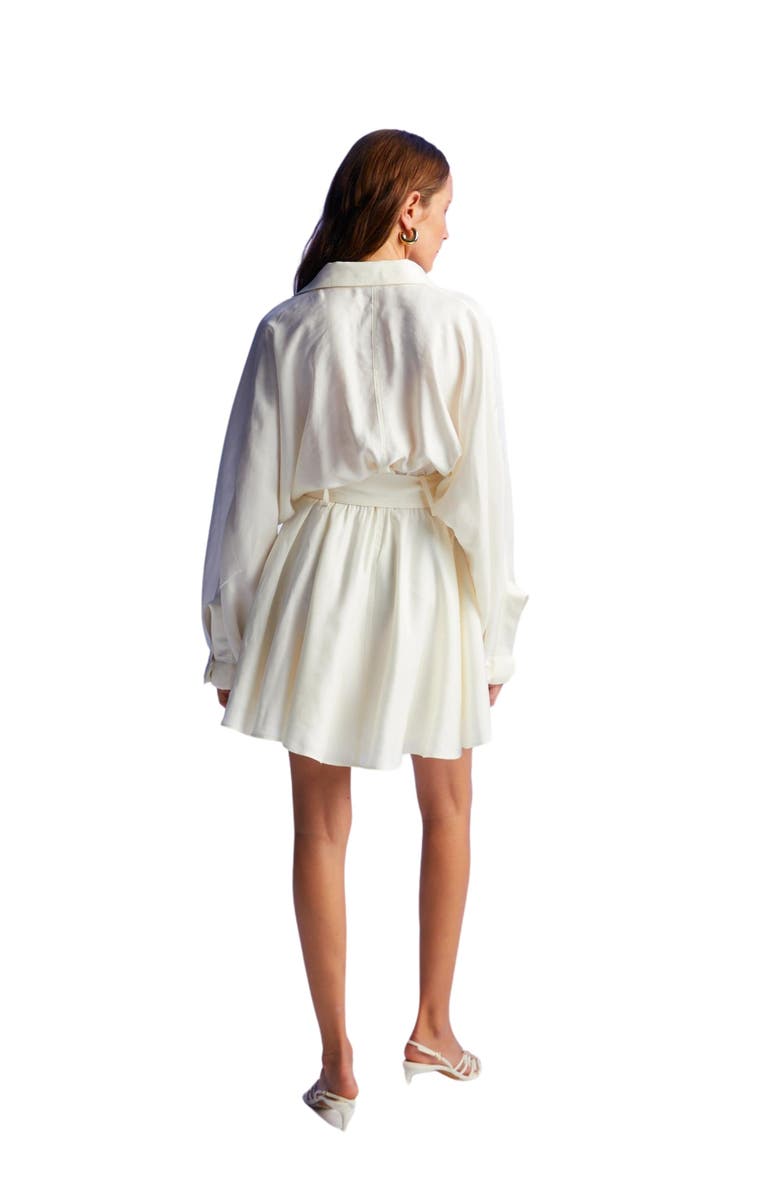 Nocturne Belted Shirt Dress, Alternate, color, 