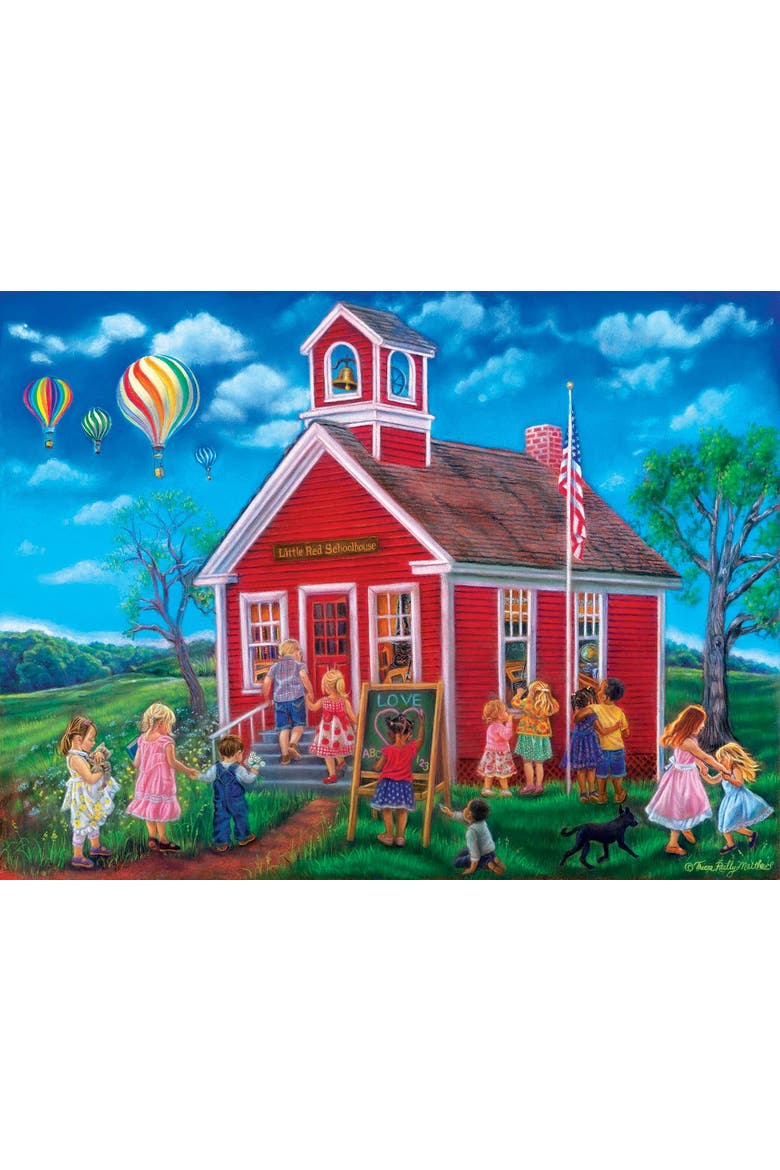 Time for School 300 piece Jigsaw Puzzle for Adults, Alternate, color, Multicolor