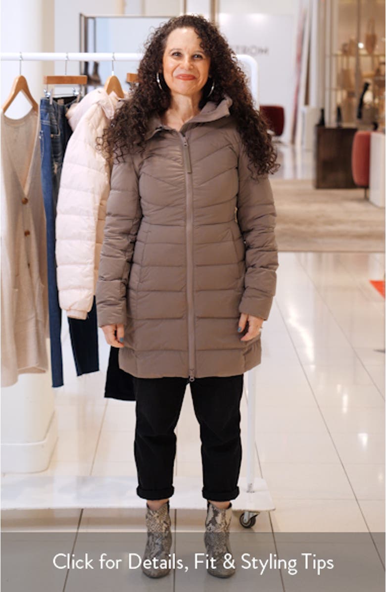 Clair Black Label 750 Fill Power Down Puffer Coat, sales video thumbnail