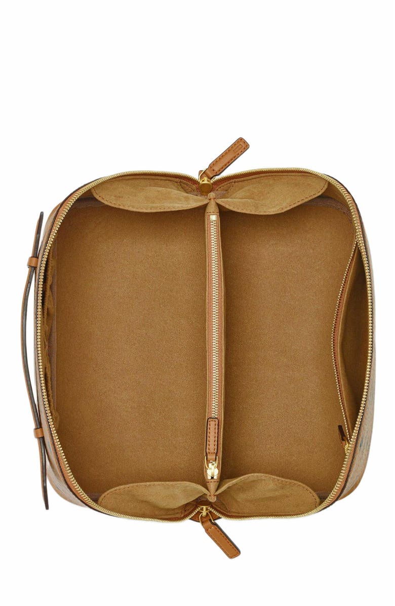 MCM Ottomar Toiletry Bag in Visetos, Alternate, color, 