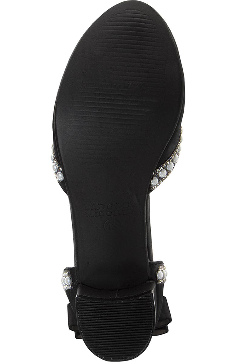 Badgley Mischka Collection Kids' Ankle Strap Pump, Alternate, color, Black