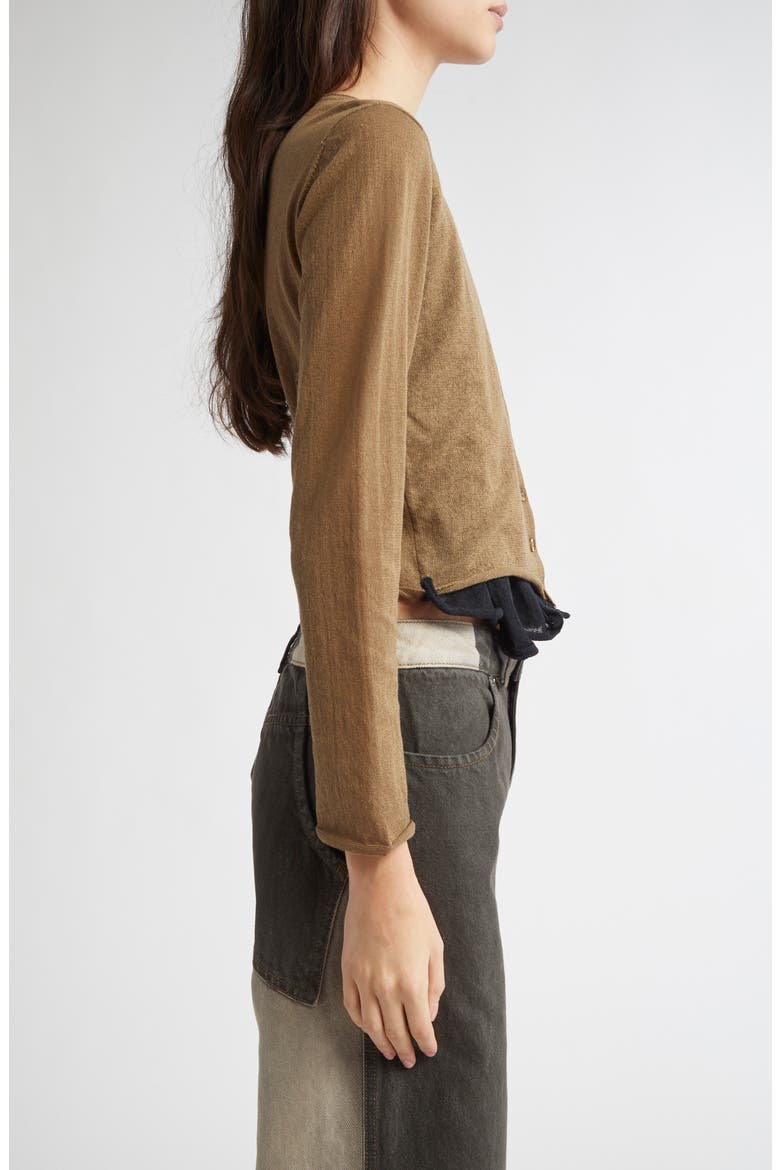 Veil Cardigan, Alternate, color, BRANCH