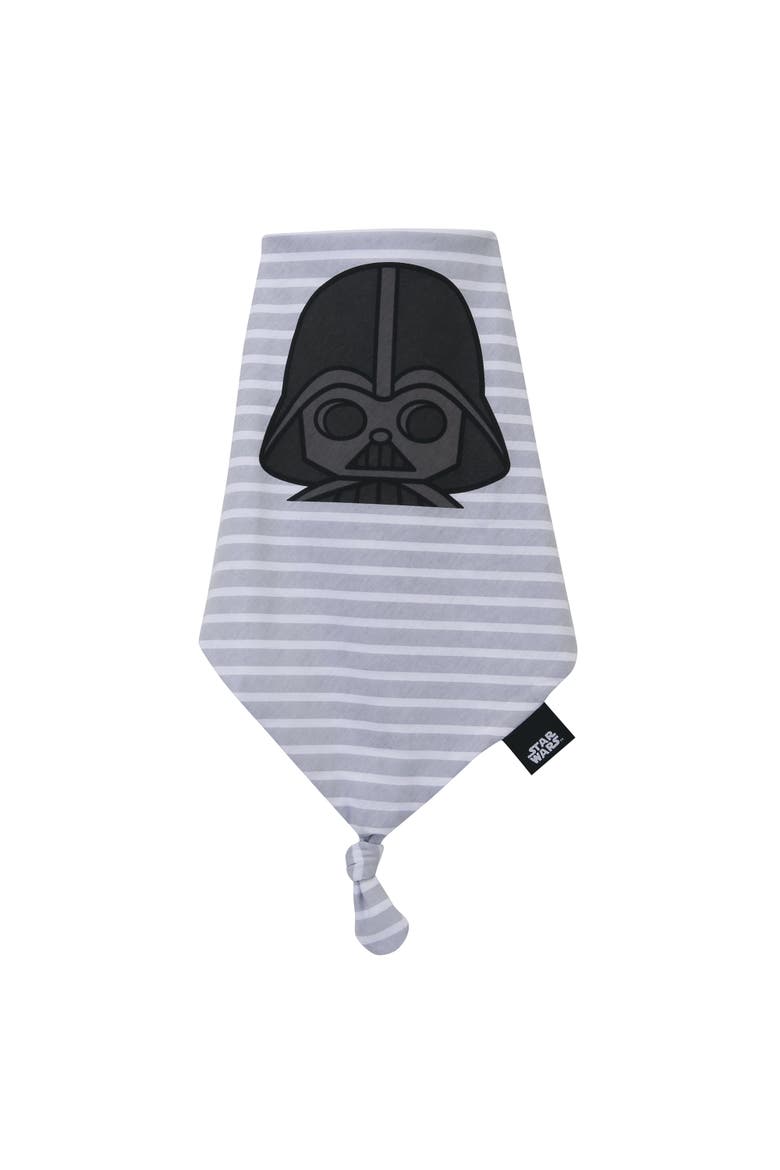 Star Wars Darth Vader Gray Cotton Jersey Security Blanket/Lovey, Alternate, color, Gray
