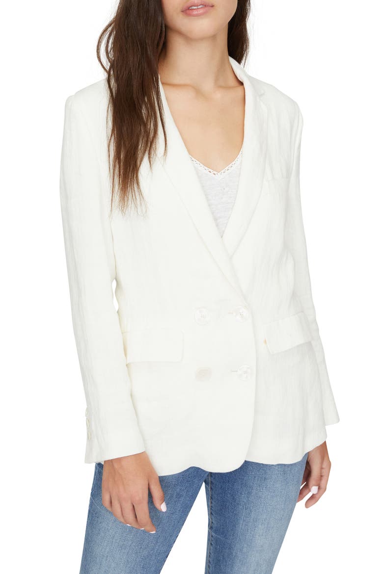 Cape Cod Blazer, Main, color, WHITE