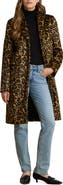 Lauren Ralph Lauren Leopard Print Faux Fur Topper Coat