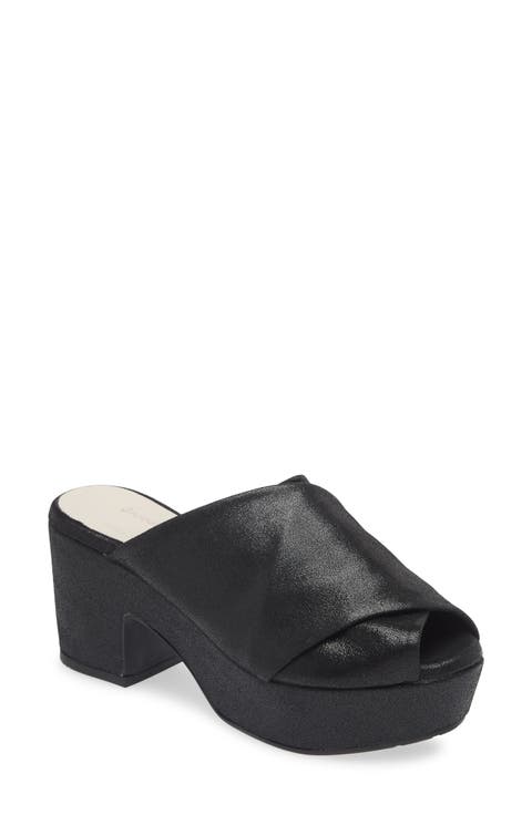 Georgette Platform Slide Sandal (Women)