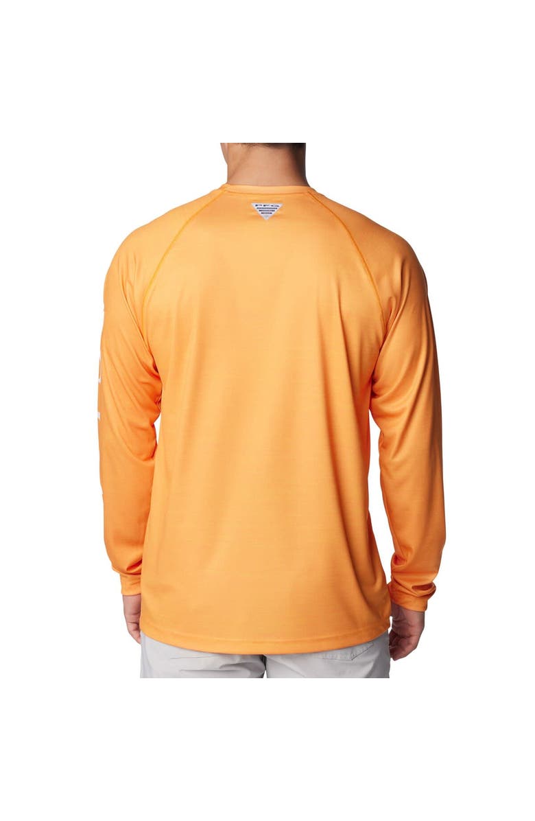 Columbia Men's Columbia  Tennessee Orange Tennessee Volunteers PFG Terminal Tackle Omni-Shade Raglan Long Sleeve T-Shirt, Alternate, color, 