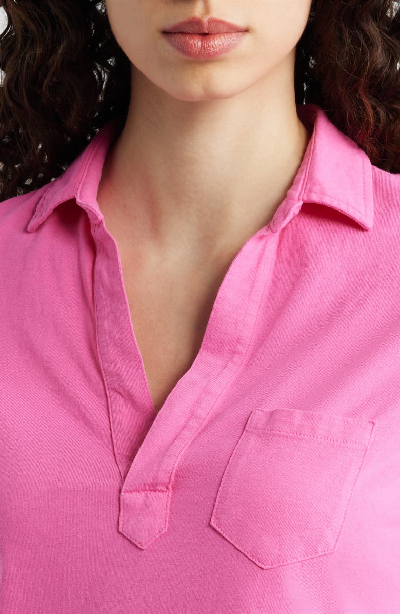 Frank & Eileen Lauren Polo Dress, Alternate, color, Pink Lotus