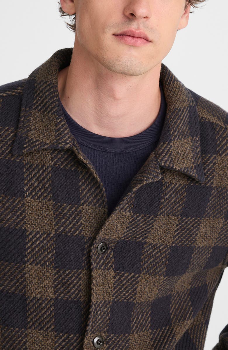 Madewell Twill Shirt Jacket, Alternate, color, Gradient Plaid