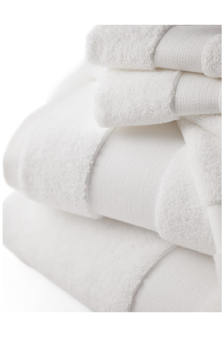 Watson 6-Piece Assorted Cotton Towel Set, Alternate, color, WHITE