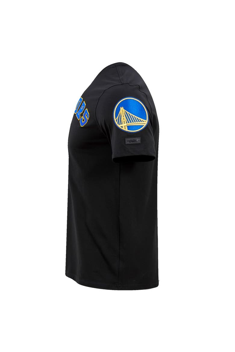 Men's Pro Standard Black Golden State Warriors 2022 NBA Finals Champions Double Knit Patch T-Shirt, Alternate, color, Black