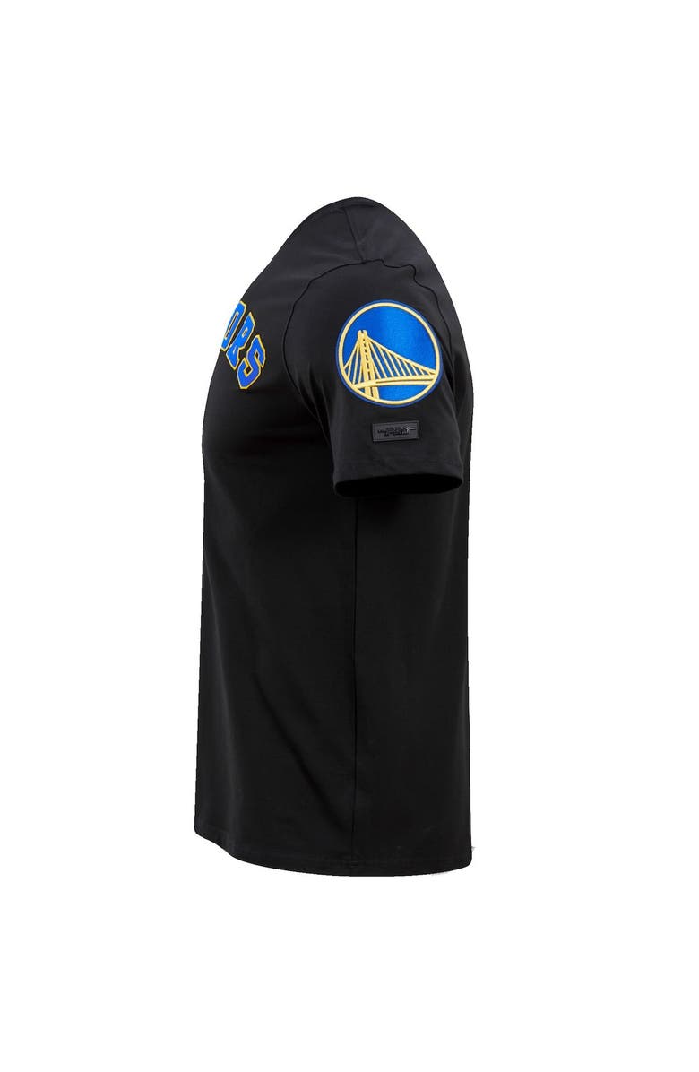 PRO STANDARD Men's Pro Standard Black Golden State Warriors 2022 NBA Finals Champions Double Knit Patch T-Shirt, Alternate, color,
