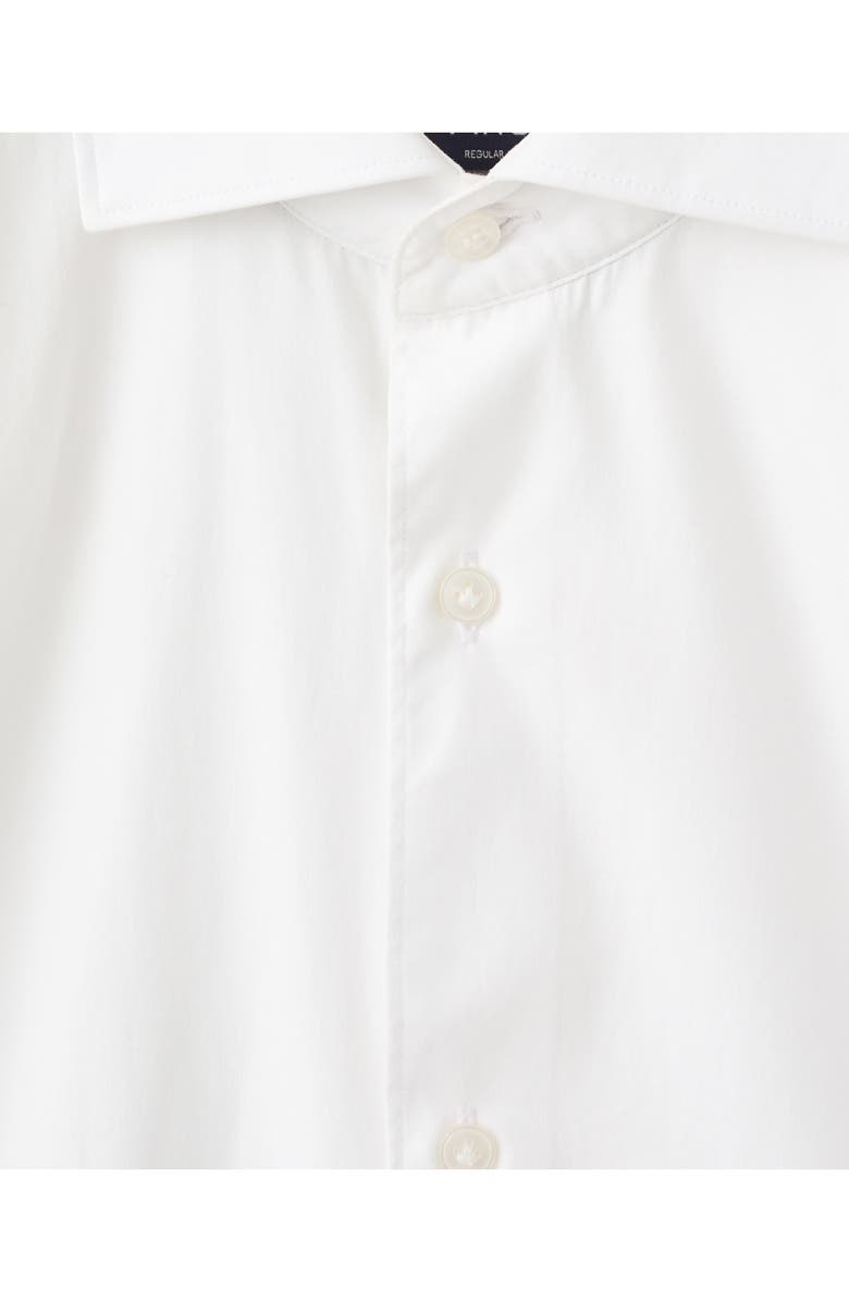 MANGO Regular Fit Cotton Oxford Cloth Button-Up Shirt, Alternate, color, White