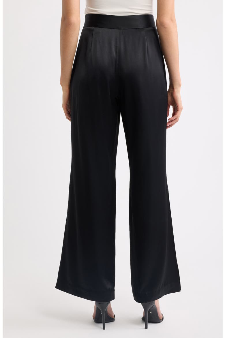 The Zinnia Flare Pants, Alternate, color, NOIR