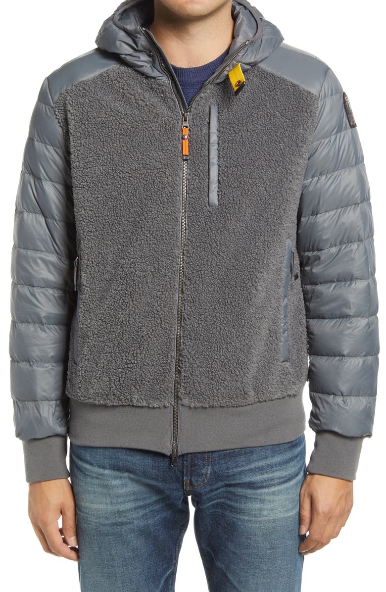 Parajumpers Rhinopower Hooded Fleece Jacket, Alternate, color, 