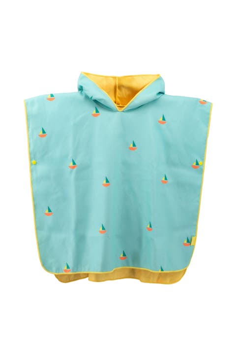 Beach Poncho Quick-Drying Microfiber Kids Towel