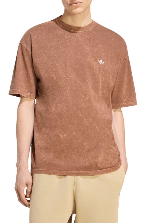Trefoil Essentials Washed Loose Cotton T-Shirt