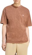 adidas Trefoil Essentials Washed Loose Cotton T-Shirt