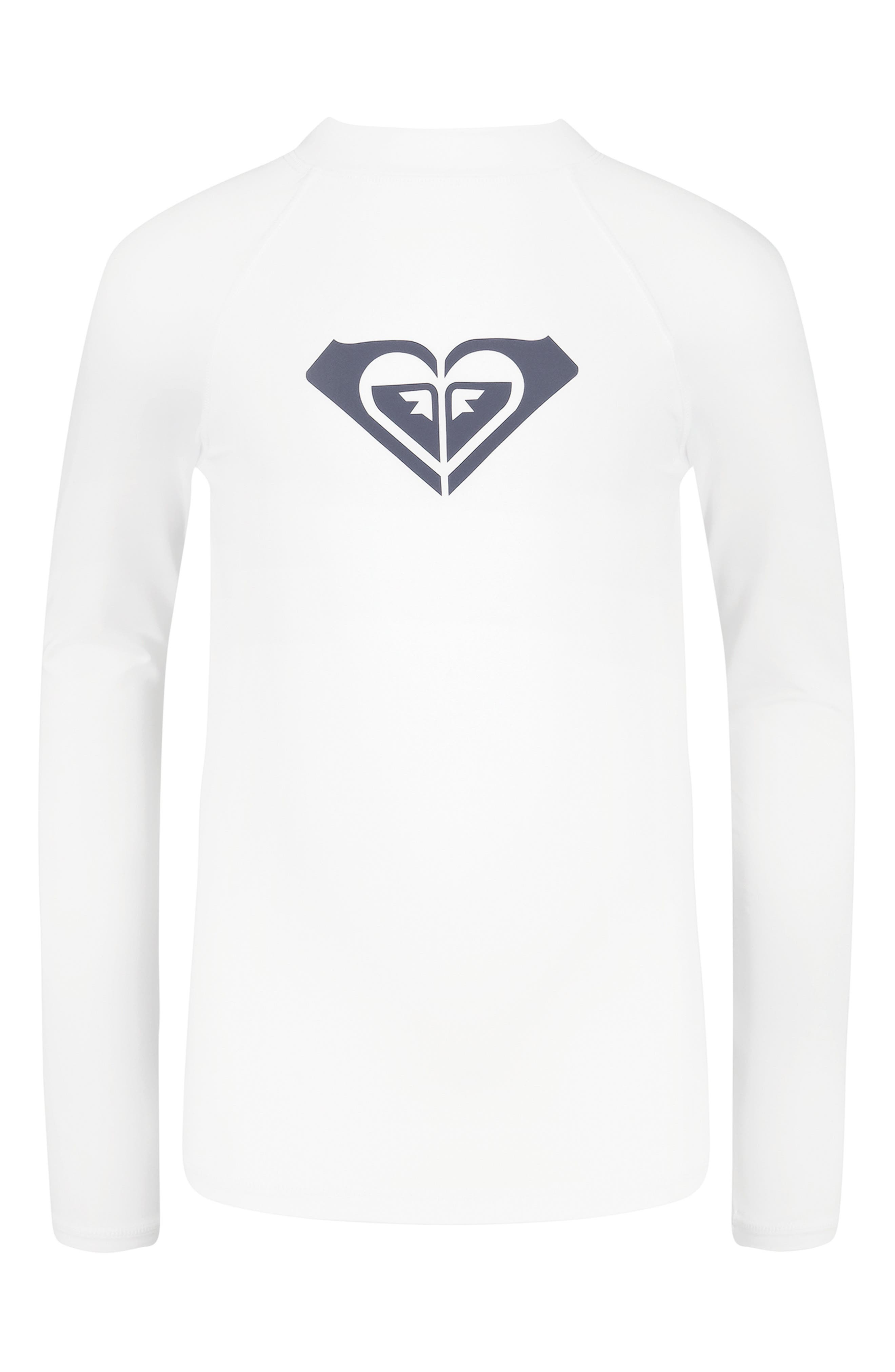 Roxy Kids' Whole Hearted Long Sleeve Rashguard