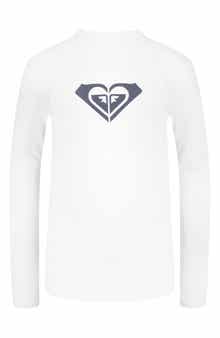 Roxy Kids' Whole Hearted Long Sleeve Rashguard