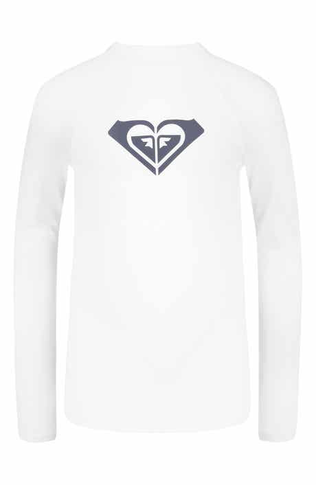 Roxy Kids' Whole Hearted Long Sleeve Rashguard