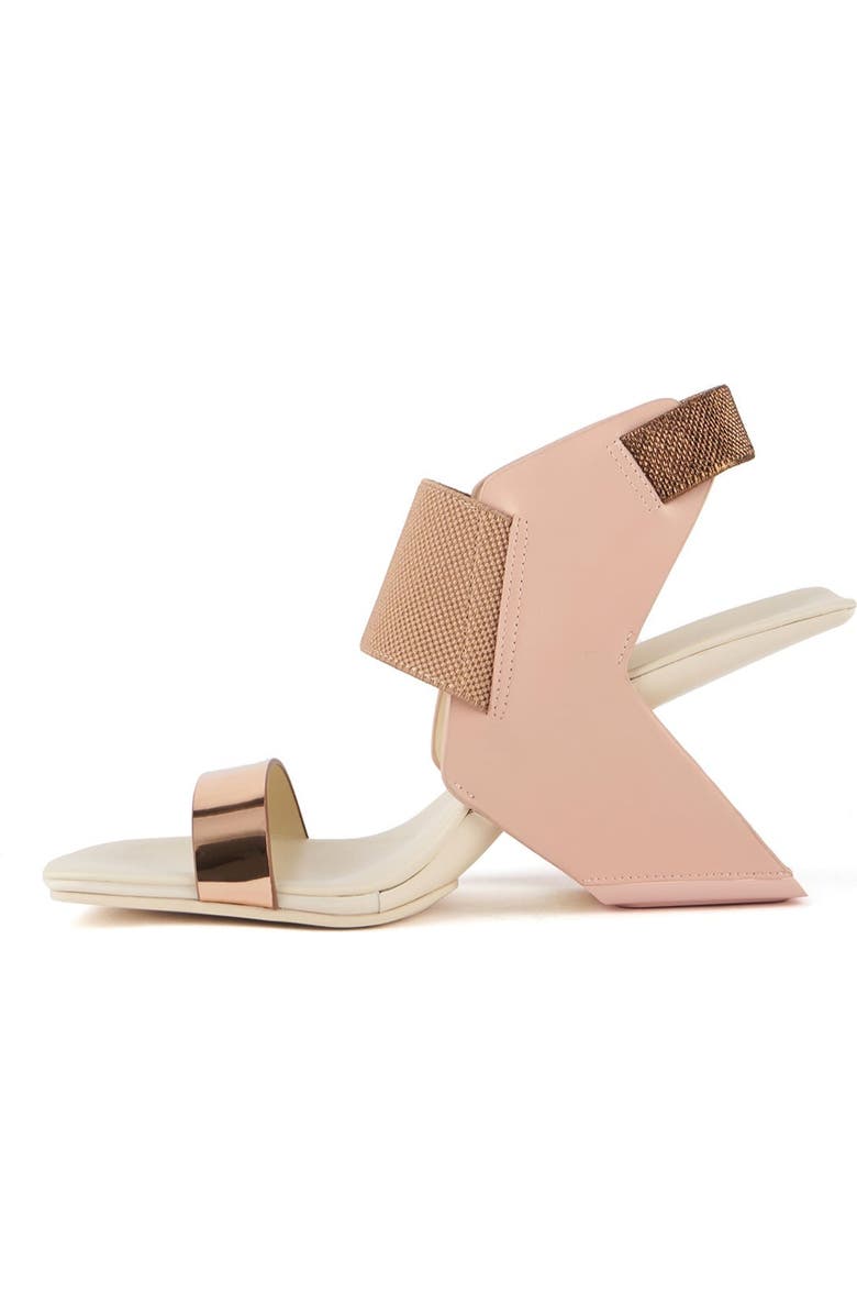 United Nude Loop Reiki Hi Sandals, Alternate, color, Cameo Mix