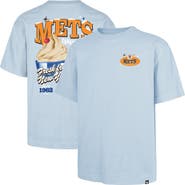 '47 Men's '47 Light Blue New York Mets Ice Cream Parlor Foundation T-Shirt