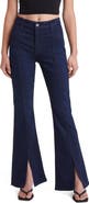 AG x EmRata Anisten Seamed Flare Jeans