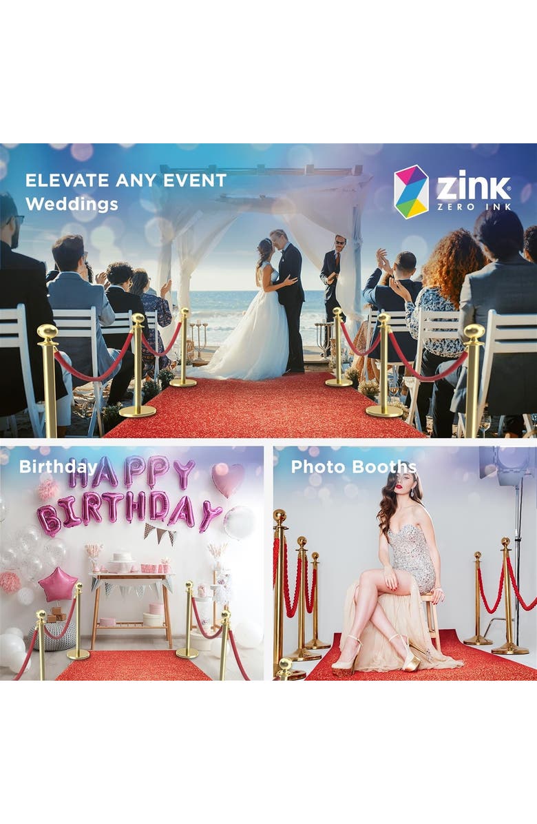 Zink Photo Booth Props for Bachelorette Parties, Bridal Showers, and More!, Alternate, color, Red