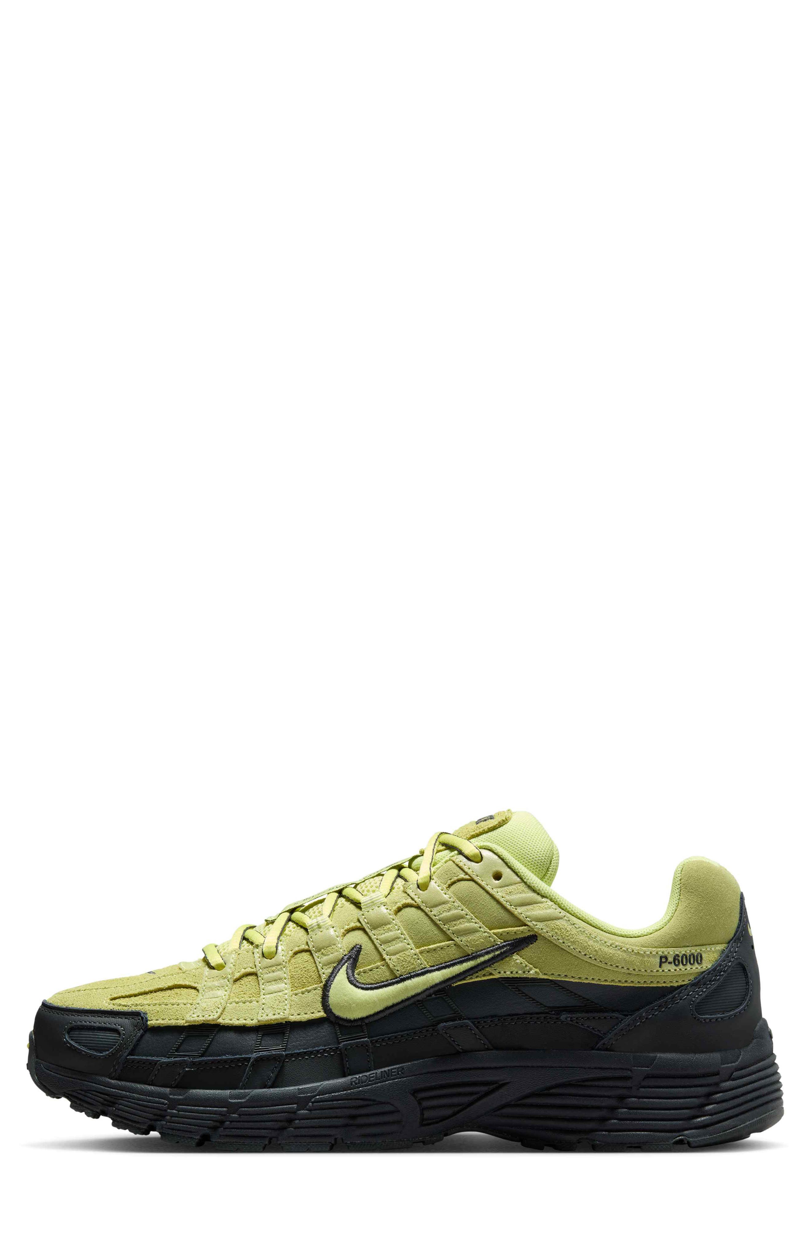 P-6000 Premium Sneaker, Alternate, color, LIMELIGHT/ DARK SMOKE GREY