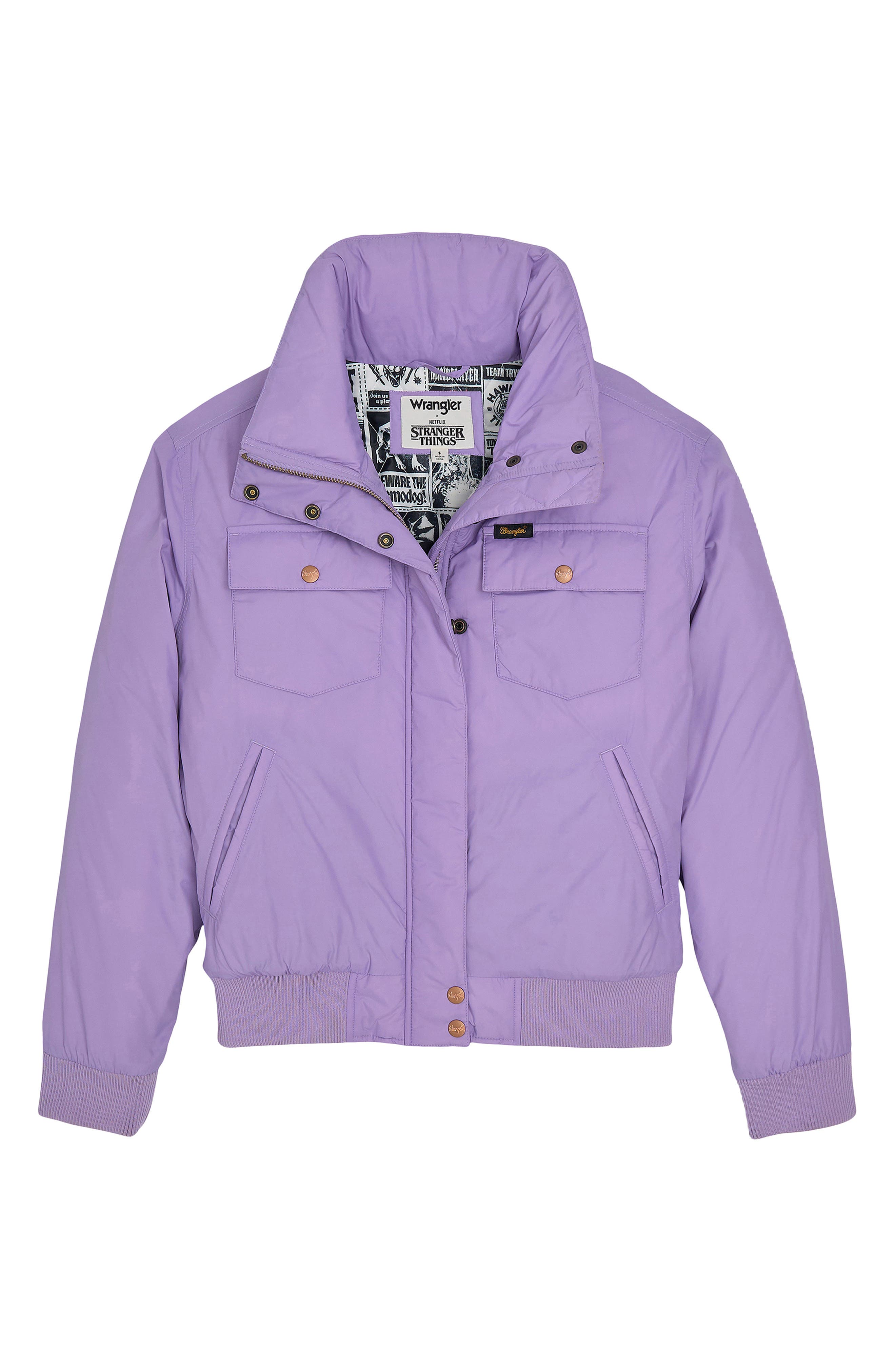 Wrangler x Stranger Things Erica Bomber Jacket (Women) | Nordstrom