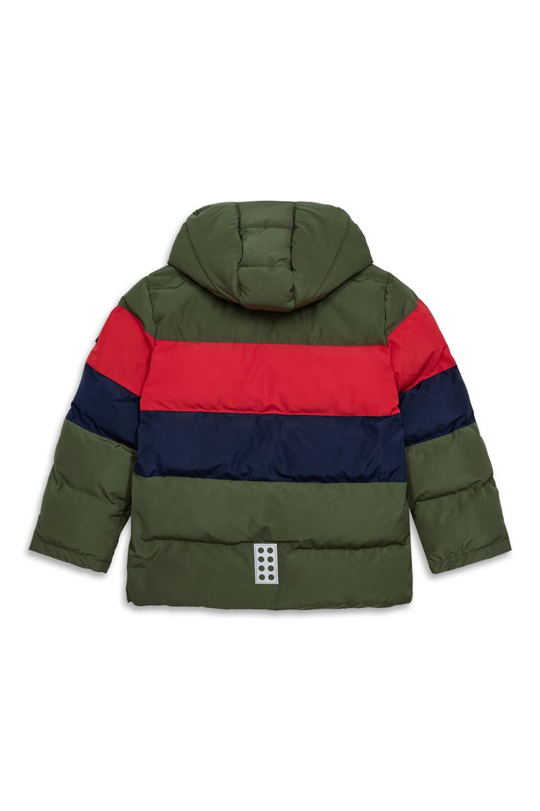 Kids' Quilted Jacket, Alternate, color, GREEN